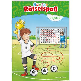 $BUNTER RAETSELSPASS-FUSSBALL-TESSLOFF