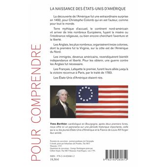 La naissance des États-Unis d'Amérique