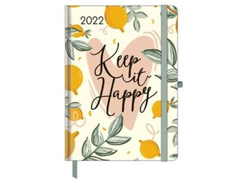 GREEN VIBES 2022 GREENLINE DIARY, 16 X 22CM