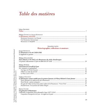 La Renaissance réinventée