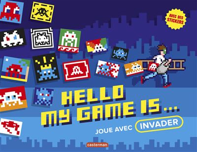 コレクション INVADER Hello My Game Is Postcard Set Coverage: Invader “Hello My Game is…” @ Musee en Herbe in Paris