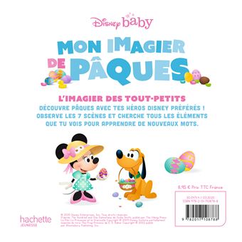 DISNEY BABY - Mon imagier de Pâques