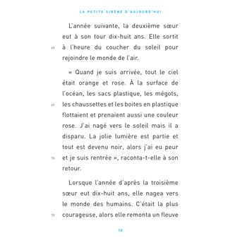 Classiques & Cie Ecole Cycle 2 - La petite sirène d'aujourd'hui