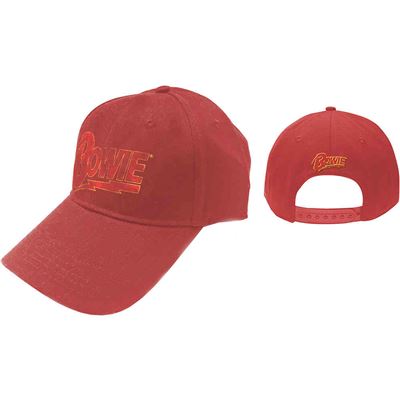 Casquette David Bowie Rouge