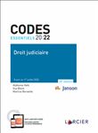 Code essentiel Droit judiciaire 2022 - À jour au 1er juillet 2022