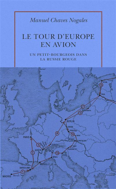 Le tour d'Europe en avion - Manuel Chaves Nogales - broché