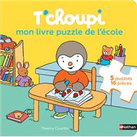 T Choupi Puzzle 16 Pieces Le Livre Puzzle De T Choupi Joyeux Anniversaire Thierry Courtin Cartonne Achat Livre Fnac