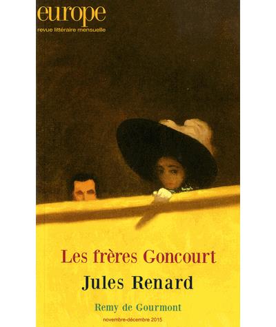 Les freres goncourt / jules renard n1039-1040 -  Collectif - broché