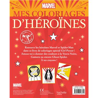 MARVEL - Mes Coloriages de Rêve - Girl Power