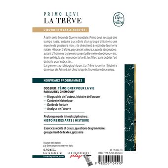 La Trêve (Edition pédagogique)