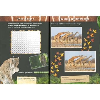 Mon cahier de CM2 - UNE SAISON AU ZOO