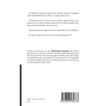 Congo le sang et l'or du génocide