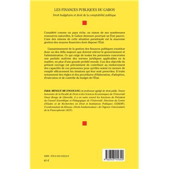 Les finances publiques du Gabon