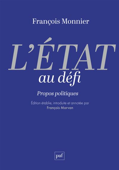 L'État au défi - François Monnier - broché