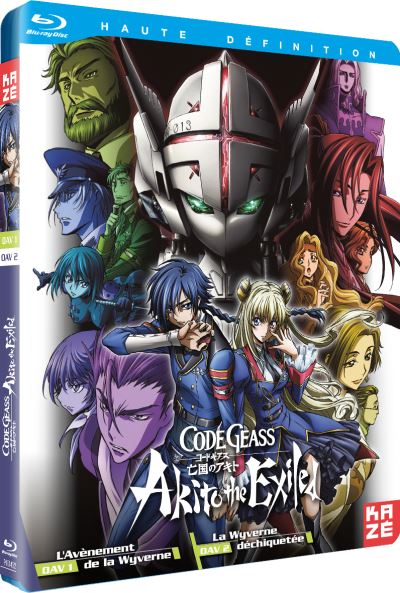 Code Geass : Akito the Exiled OAV 1 et 2 Blu-ray