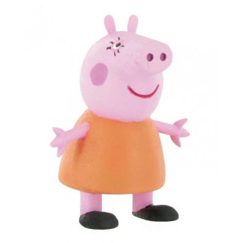 Comansi jouer au personnage Peppa Pig: Mummy Pig 6 cm rose