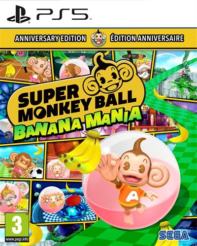 Precommande Super Monkey Ball Banana Mania - An. Edition FR/NL PS5 Livraison a partir du 05/10