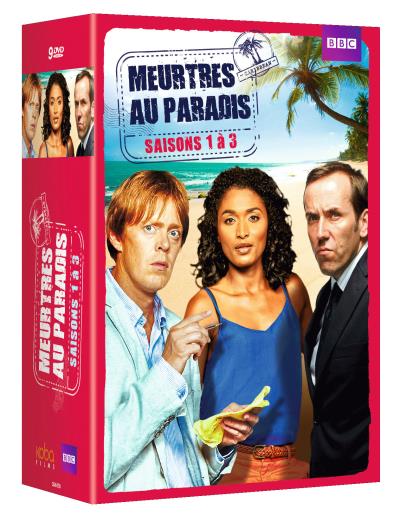 Coffret Meurtres au paradis Saisons 1 à 3 DVD
