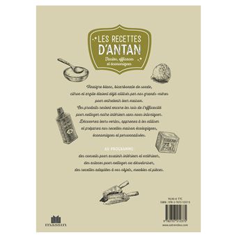 Les recettes d'antan
