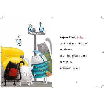 Je lis avec Splat: Splat, poisson-chat - Niveau 2