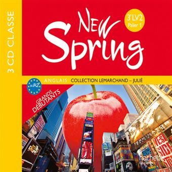 New Spring anglais 3e LV2 (A2) - CD audio classe