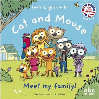 Learn english with cat and mouse - meet my family