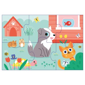 3 Premiers puzzles - Animaux autour de moi