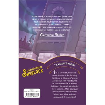 Les Aventures de Sherlock T3 Le Masque d'argent