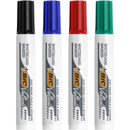 Etui de 4 marqueurs Bic Velleda Large