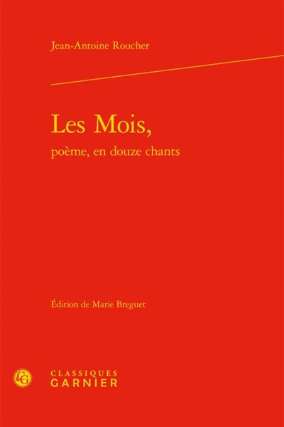 Les mois poeme en douze chants