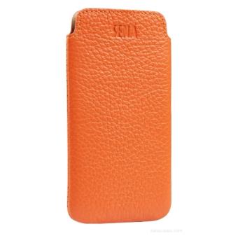 Housse en cuir Sena UltraSlim, pour iPhone 5/5s, Orange