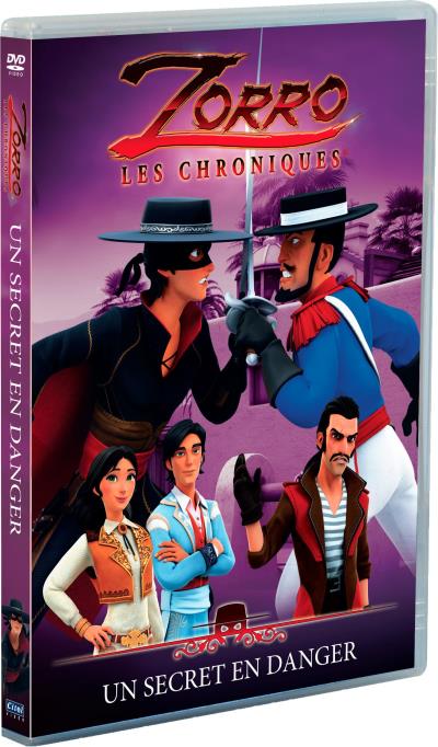 Zorro Volume 4 Un secret en danger DVD
