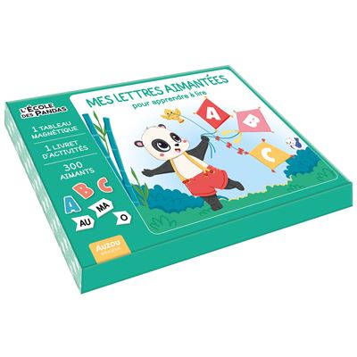 L'école des pandas - mes lettres aimantées pour apprendre à lire - Eric Montigny - (donnée non spécifiée)
