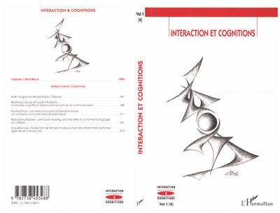 Interaction et cognitions