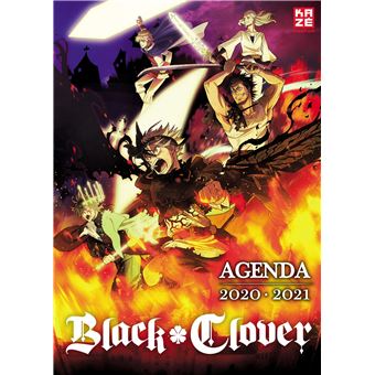 Agenda scolaire 2020/2021 Black Clover