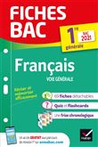 Fiches bac Français 1re générale Bac 2021