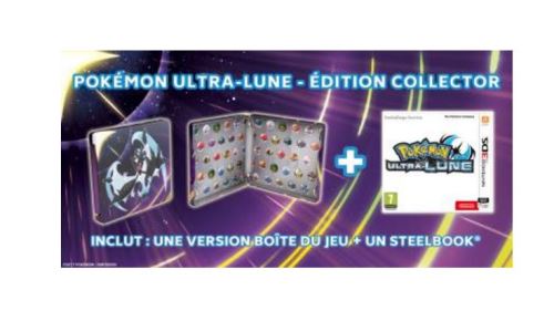 Pokemon Ultra-Lune Edition Collector Nintendo 3DS - Jeux vidéo