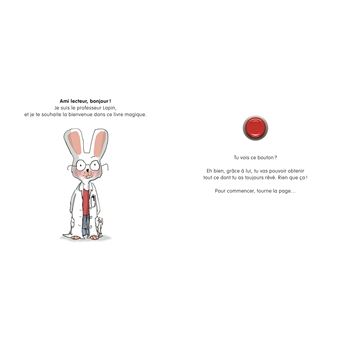 Le Bouton magique du professeur lapin