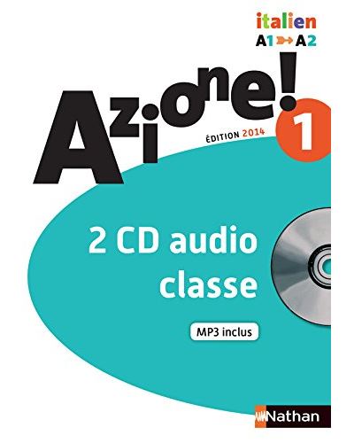 Azione ! Niveau 1 2014 - 2 cd audio classe