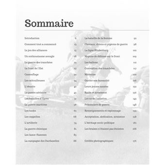 La Première Guerre mondiale