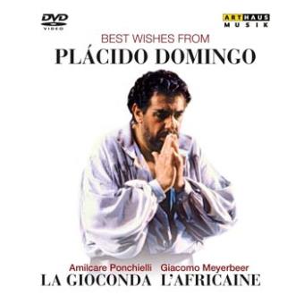 Best wishes From Placido Domingo, La Gioconda, L'Africaine DVD