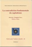 La Contradiction fondamentale du capitalisme, Sismondi, François Vidal, Engels, Marx