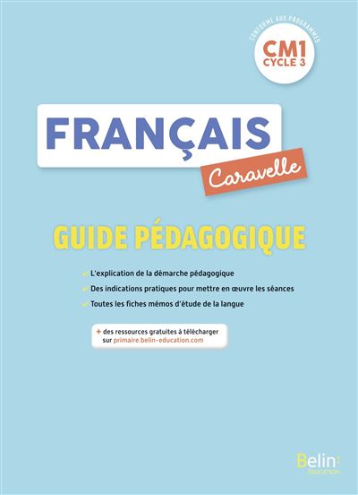 Caravelle cm1 guide pedagogique