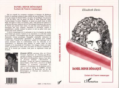Daniel defoe demasqué - Elisabeth Détis - broché