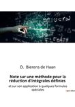 Note sur une méthode pour la réduction d'intégrales définies