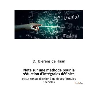 Note sur une méthode pour la réduction d'intégrales définies