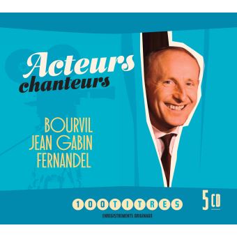 Acteurs chanteurs 100 Titres Coffret