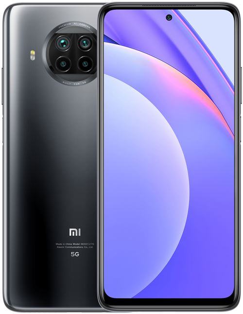 Xiaomi MI 10T Lite 5G - 5G smartphone - double SIM - RAM 6 Go / Mémoire interne 64 Go - Écran LCD - 6.67 - 2400 x 1080 pixels (120 Hz) - 4x caméras arrière 64 MP, 8 MP, 2 MP, 2 MP - front camera 16 MP - gris perle