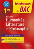 Spécialité Humanités, Littérature et Philosophie. Première.