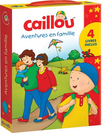 Caillou Aventures en famille NE - Anne Paradis - broché